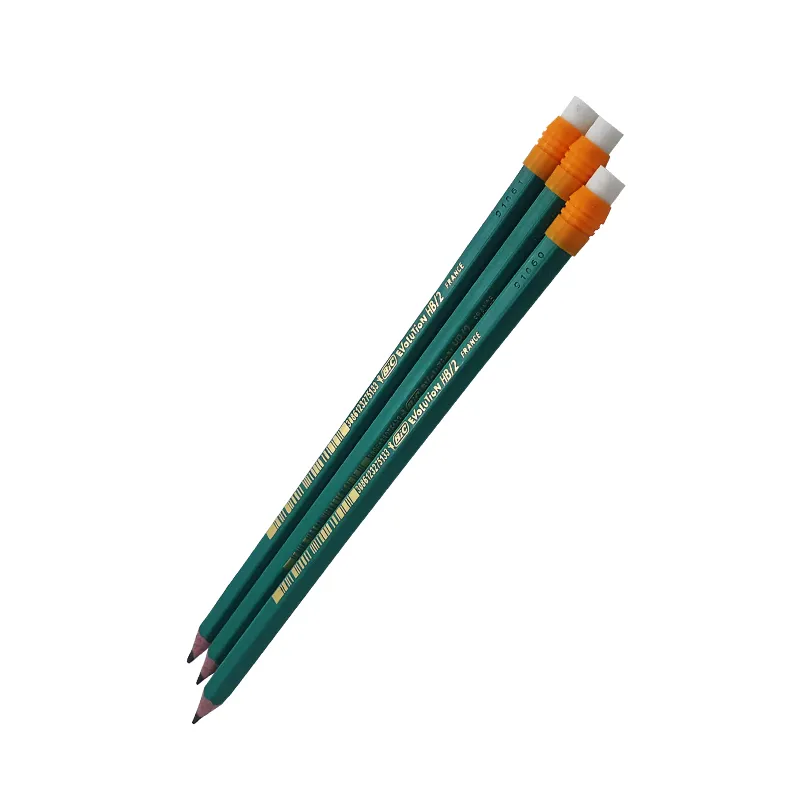 Crayon avec gomme bic