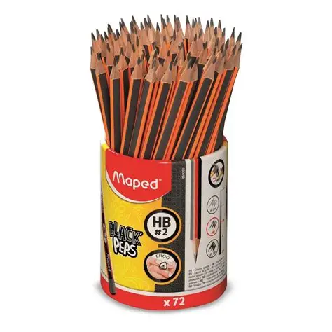 Crayon blackpers HB=2 MAPED
