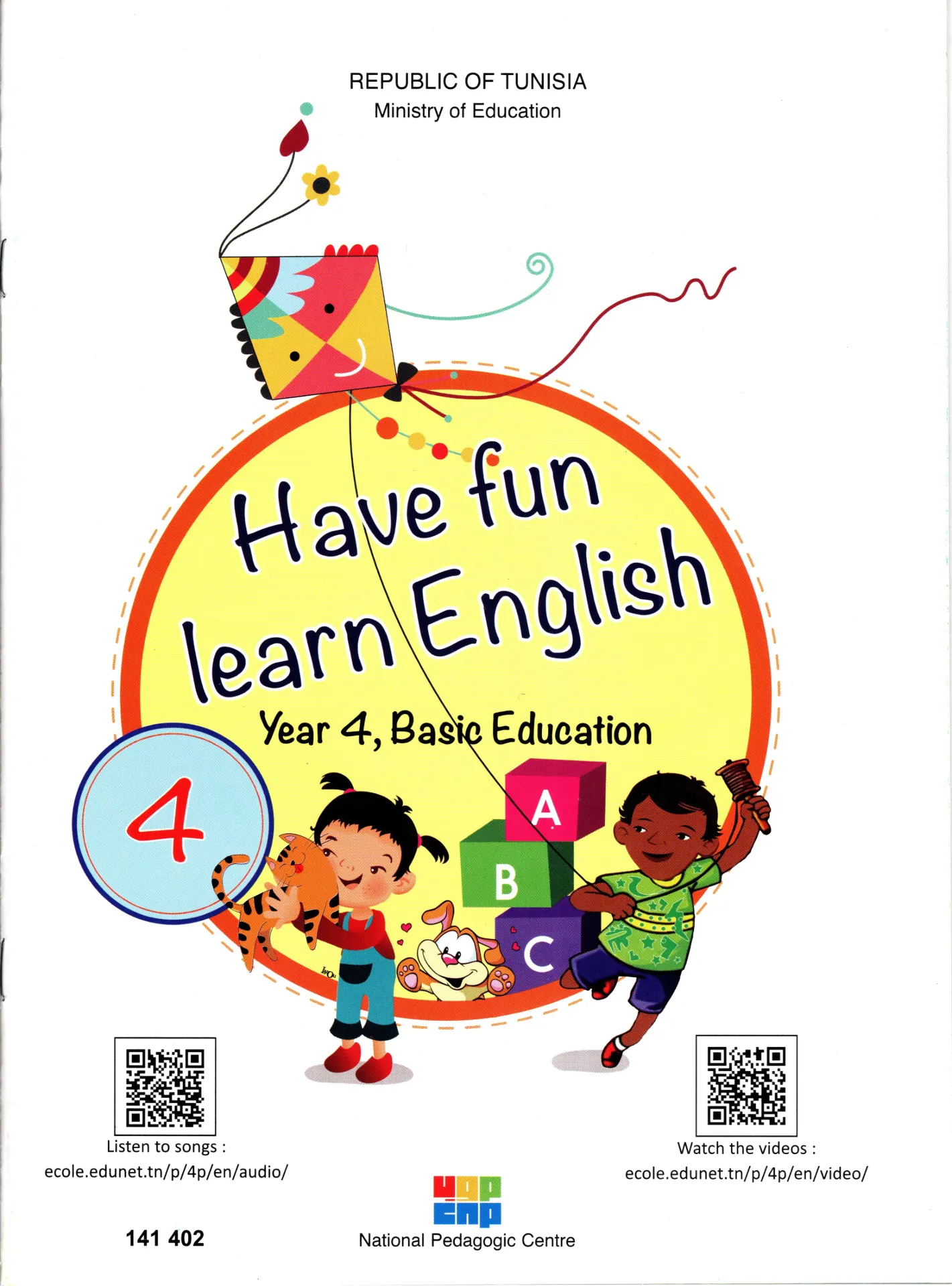 Have fun learn English 4éme année de base