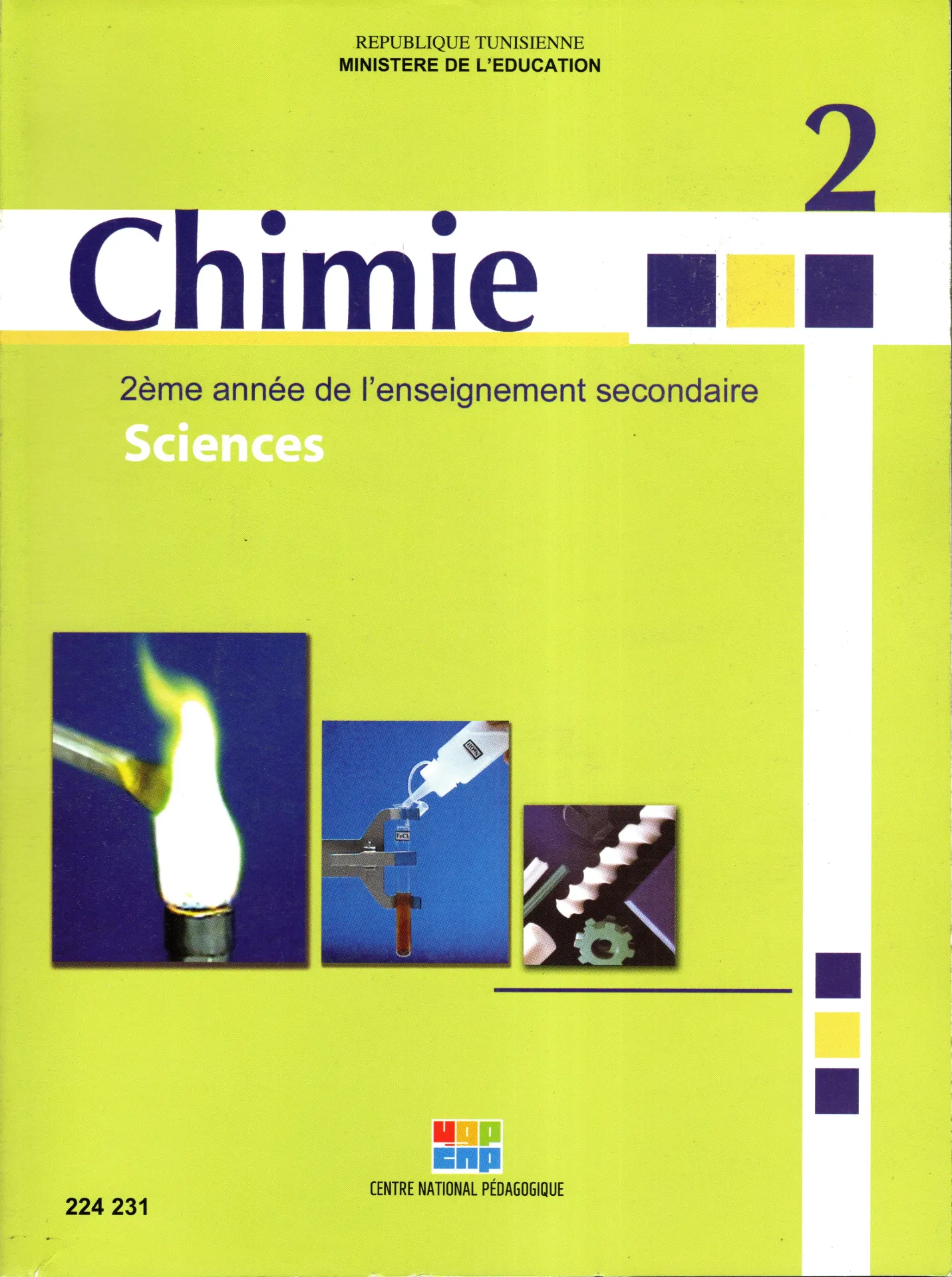 Livre Chimie 2éme année secondaire