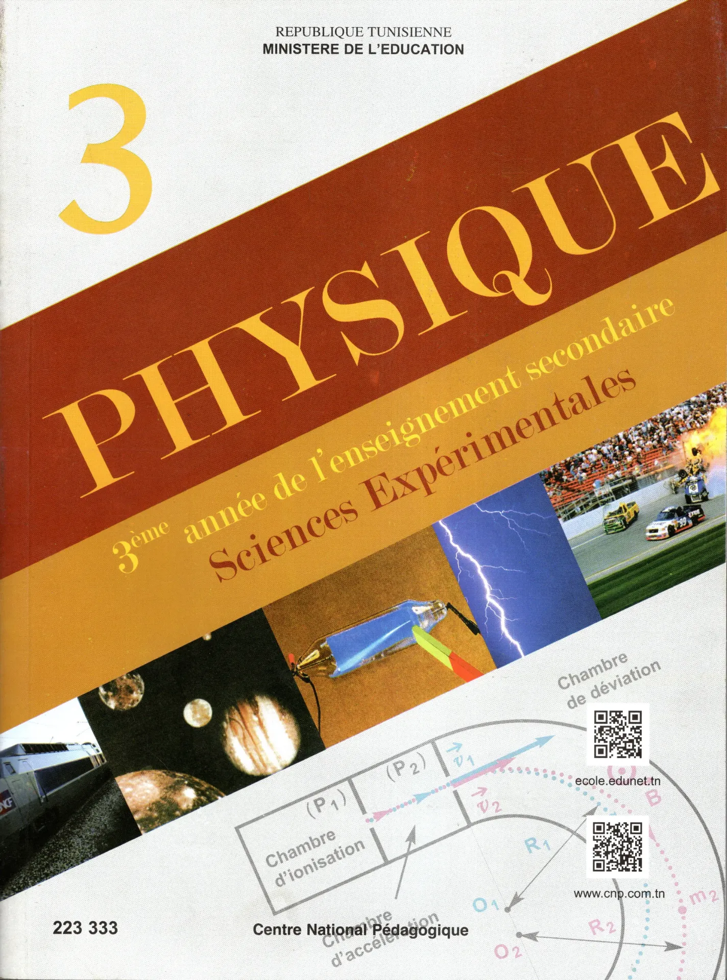 Livre Physique 3éme année secondaire Science