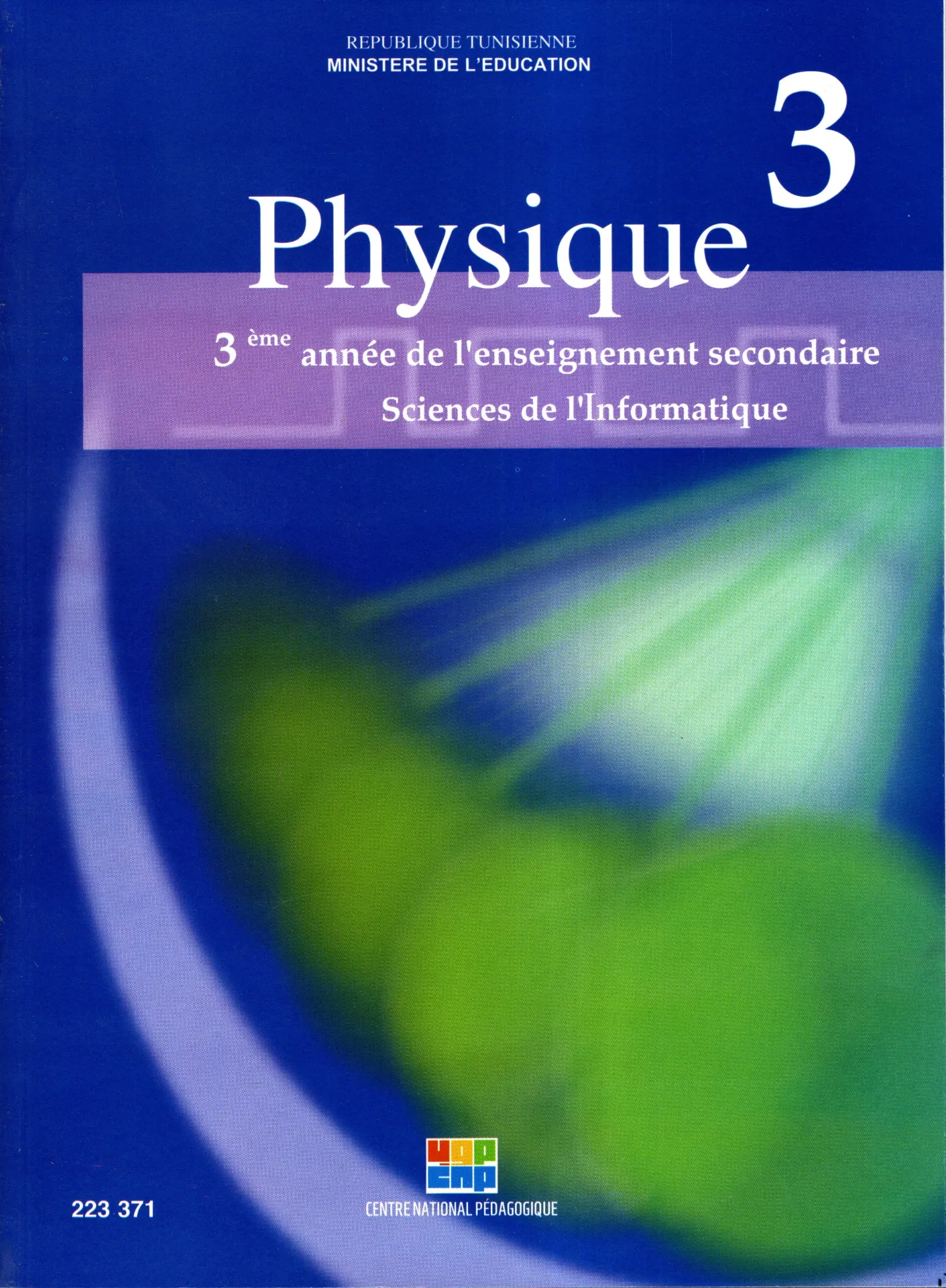 Livre Physique 3éme année secondaire Informatique