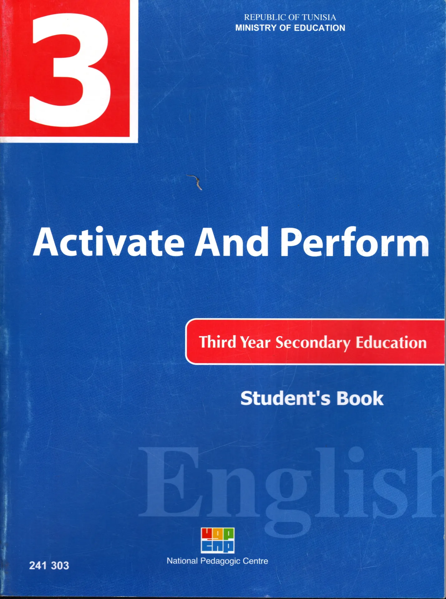[241303]  Englais 3éme année secondaire 