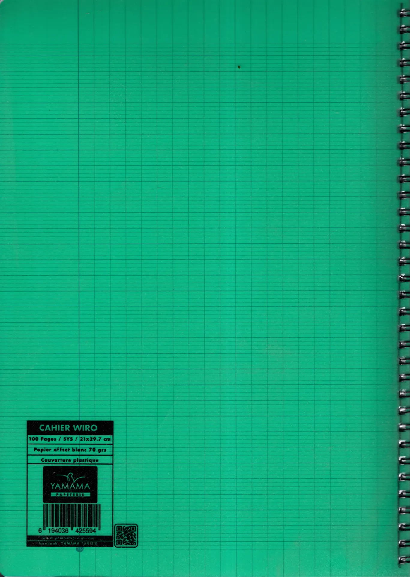 Cahier Wiro A4 100P YAMAMA