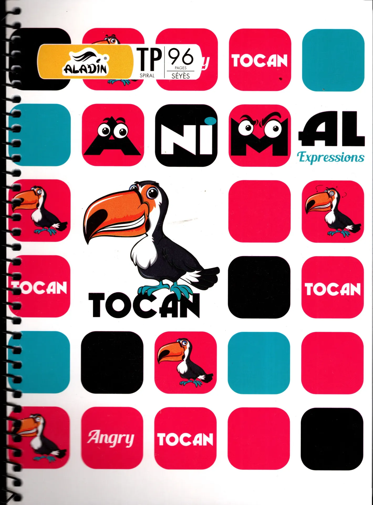 Cahier TP 17*22 96P ALADIN