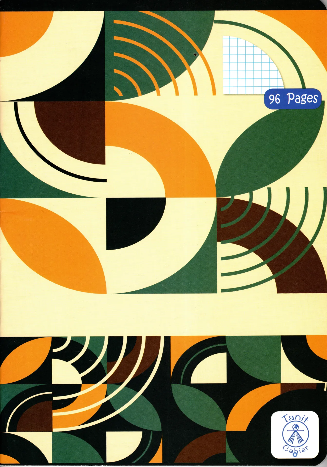 Cahier 5/5 A4 96P TANIT