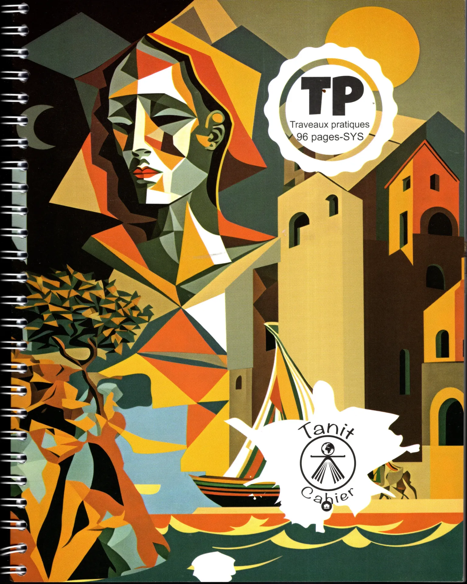 [5007] Cahier TP 17*22 96P TANIT