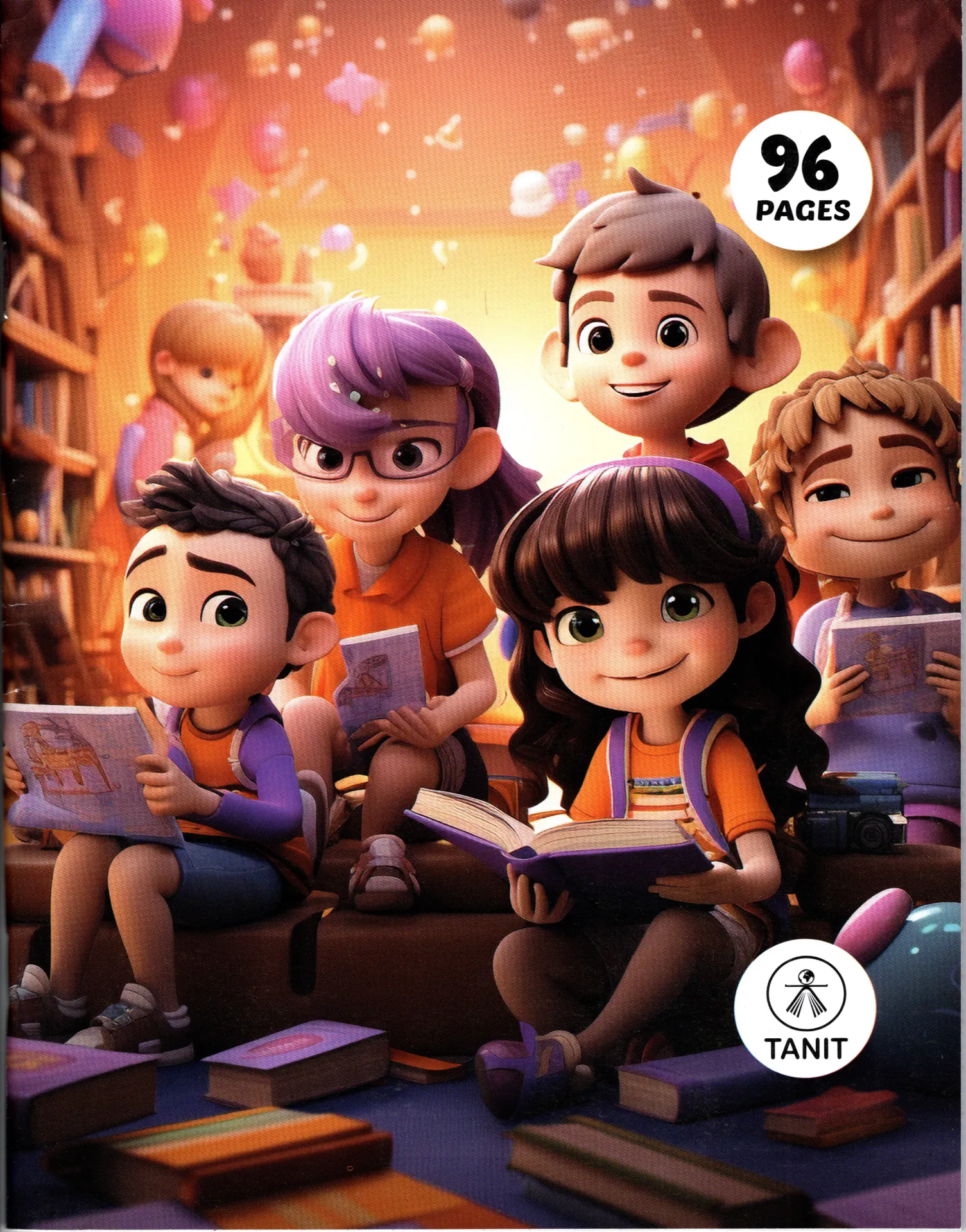 [0045] Cahier 17*22 96P TANIT