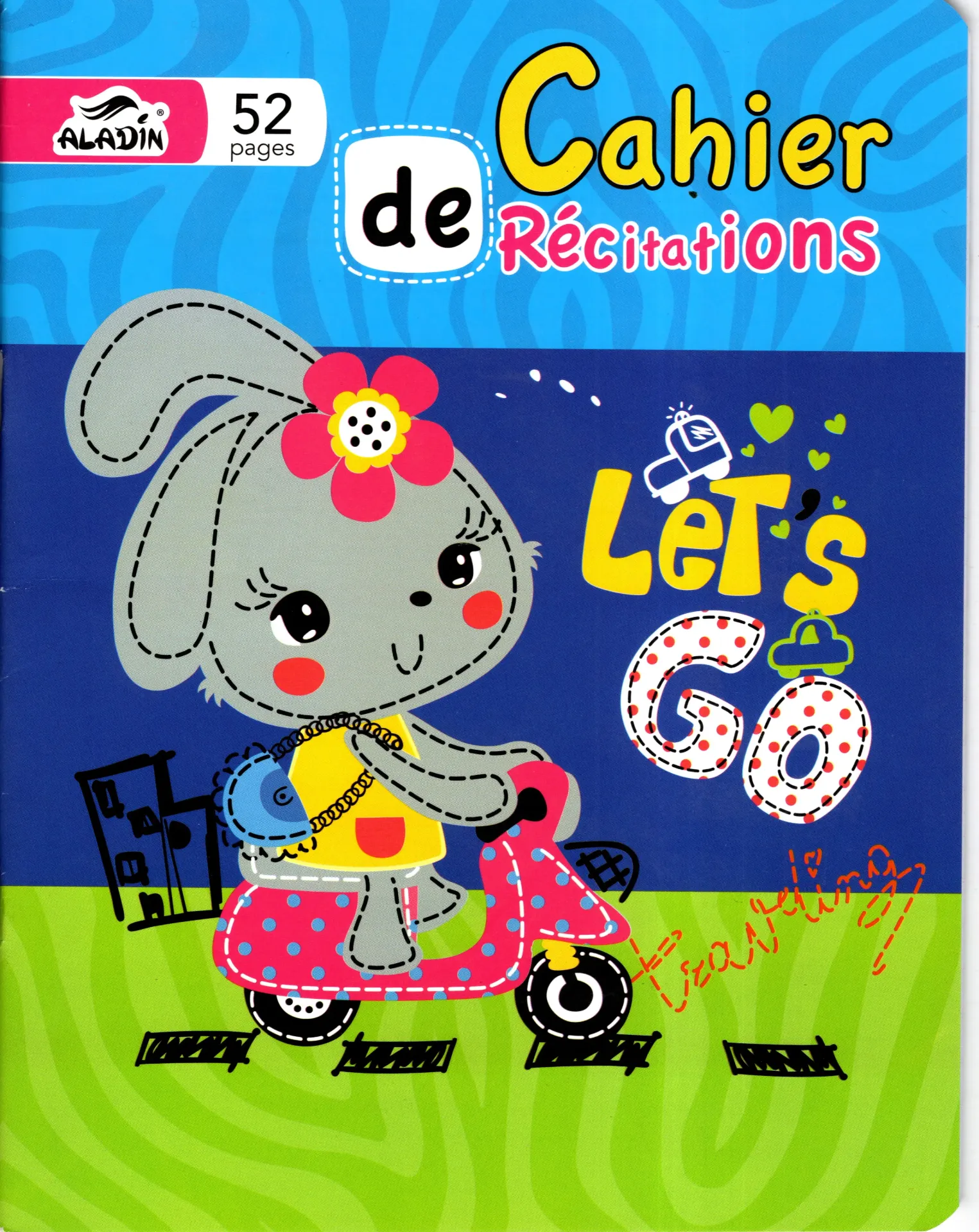 Cahier de récitation 52P ALADIN