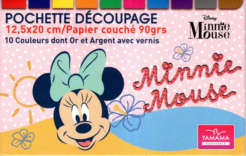 Pochette Découpage Disney PM 12.5*20 YAMAMA