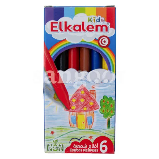 أقلام شمعية 6 Elkalem