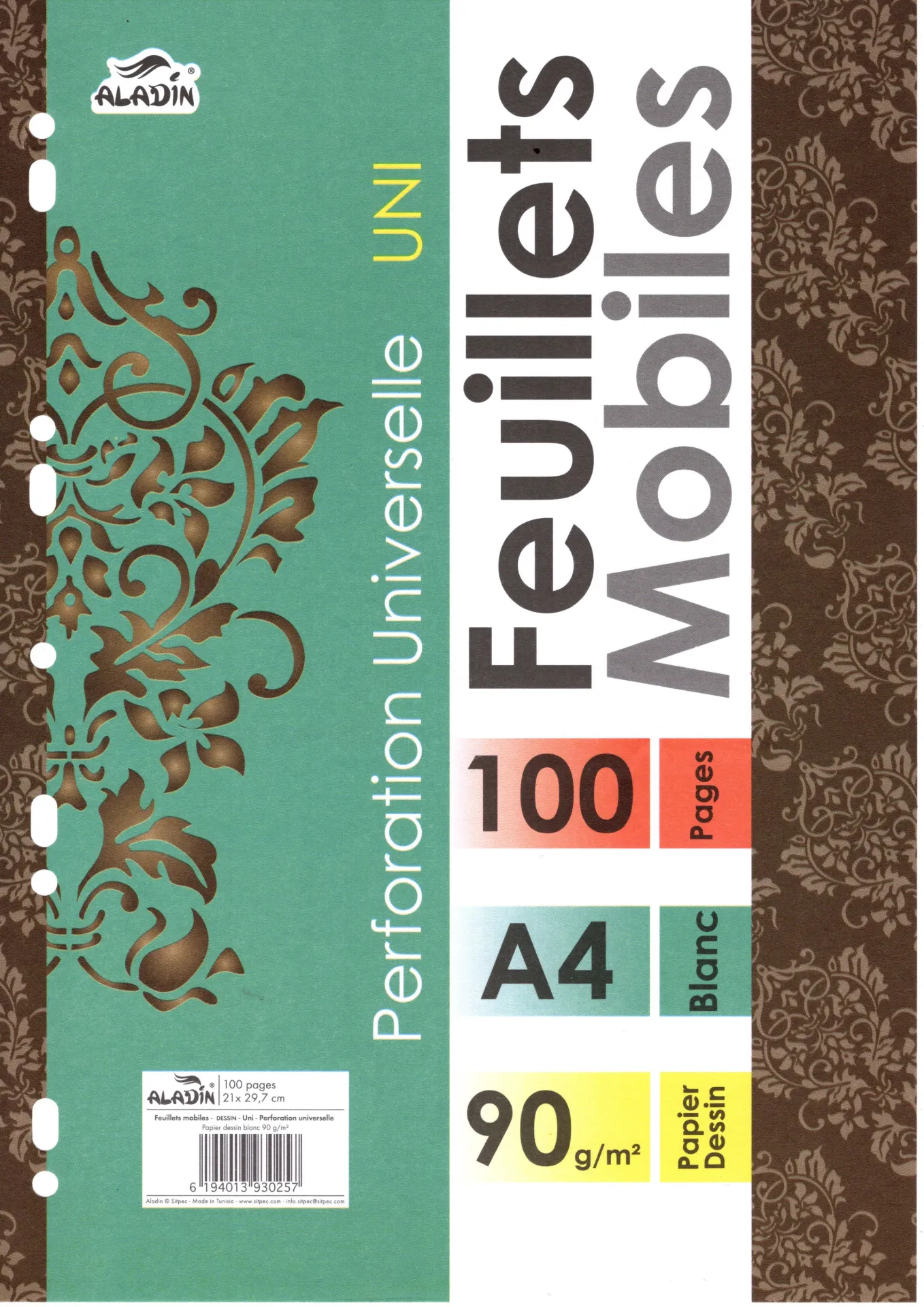 Charge Classeur UNI ALADIN