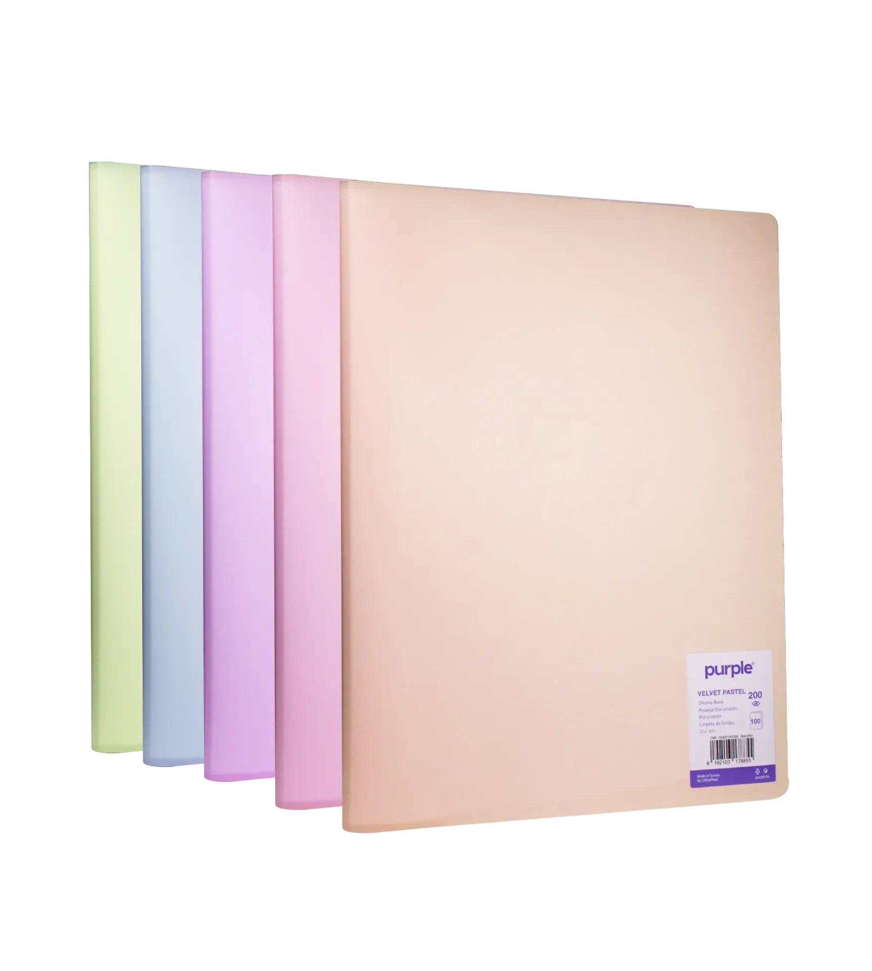 Protège Document Pastel 200VU Purple