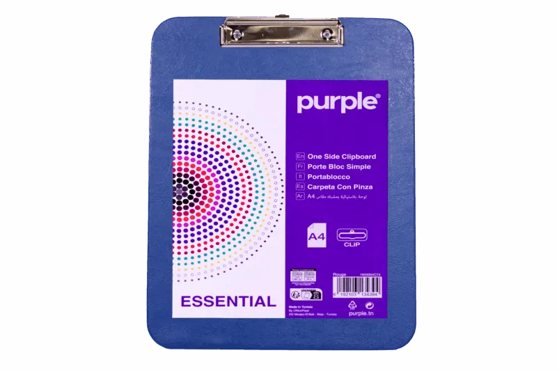 Porte Bloc Simple Essential (Bleu)