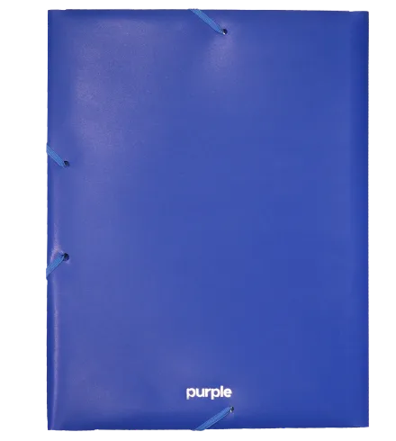 Chemise 3 Rabats à Élastique PP ESSENTIAL (Bleu)