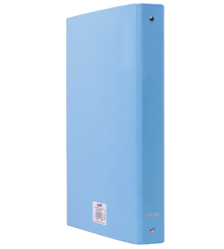 Classeur Rigide 4 Anneaux Dos 40 mm PASTEL (Bleu Pastel)