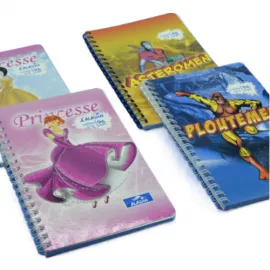 Carnet wiro 192P 9*14cm Aladin