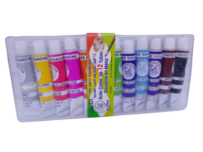 Gouache de 12 Le Coq