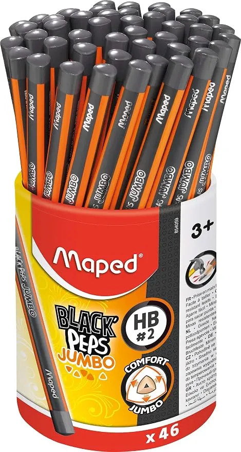 Crayon Noir Maped HB black pers