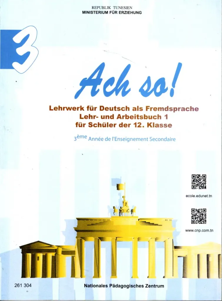 [261304] Livre Ach So! 3ème année Secondaire