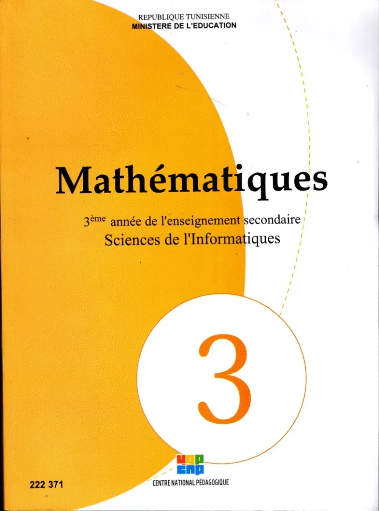[222371] Livre Mathématique (SVT.INF) 3ème année secondaire