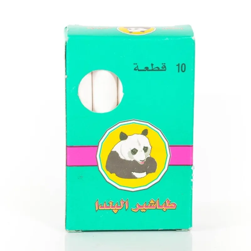 Craie Blanche 10 Batons Panda
