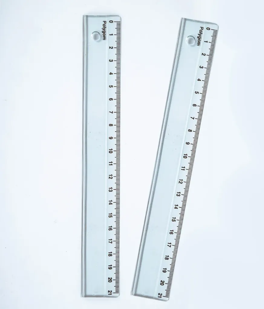 Regle Plates 20cm POLYGOM