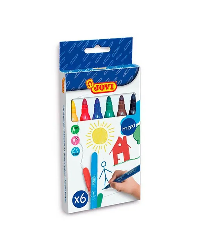 Feutre de 6 Maxi JOVI