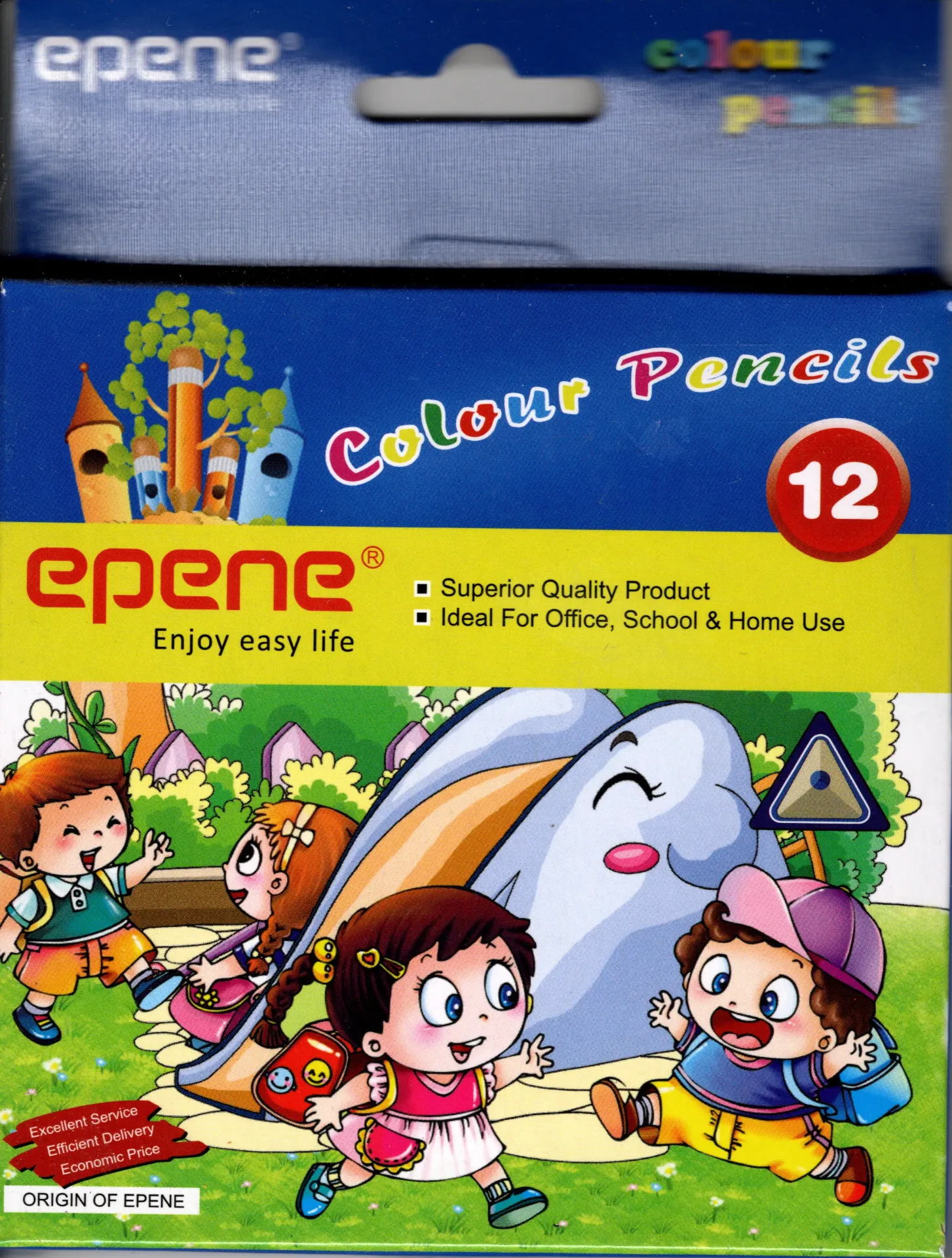 Crayons Couleur de 12 epne