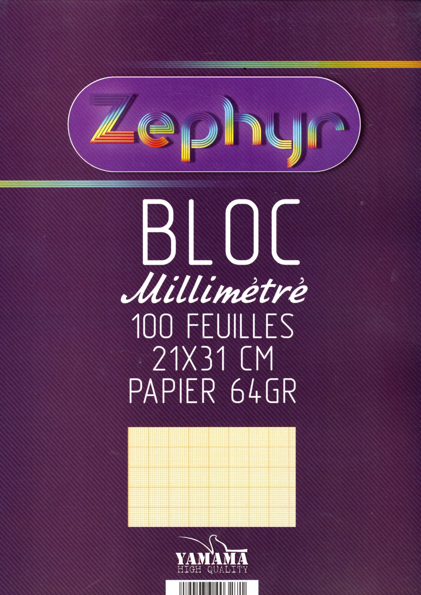 Bloc Papier Millimétré bozar