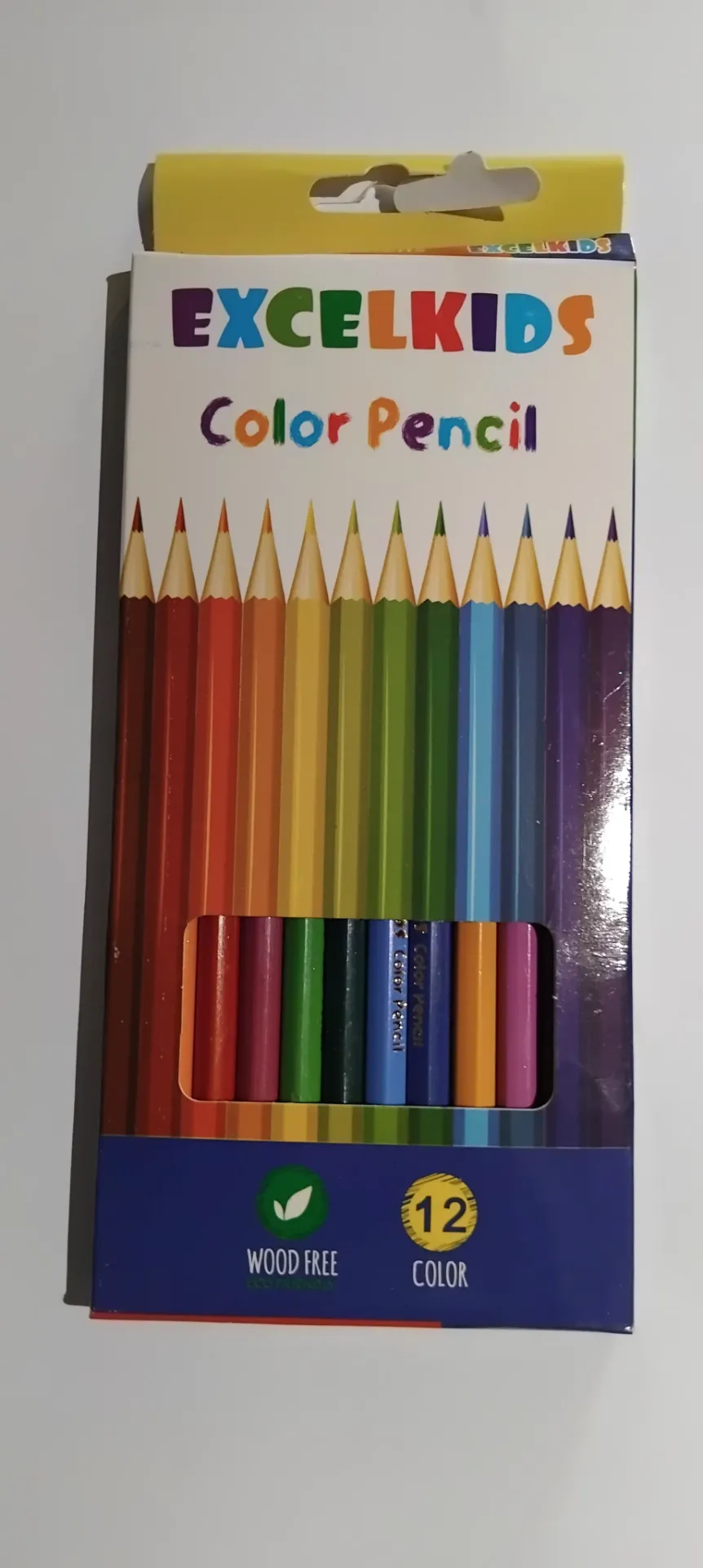 Crayons Couleur de 12 Exelkids