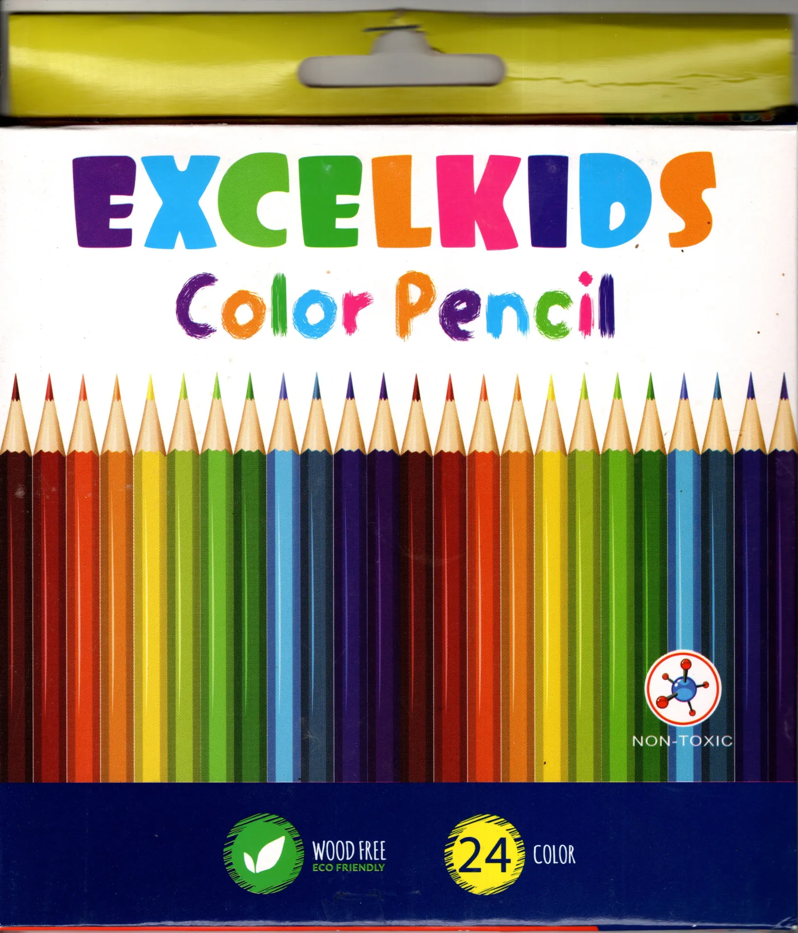 Crayons Couleur de 24 EXELKIDS
