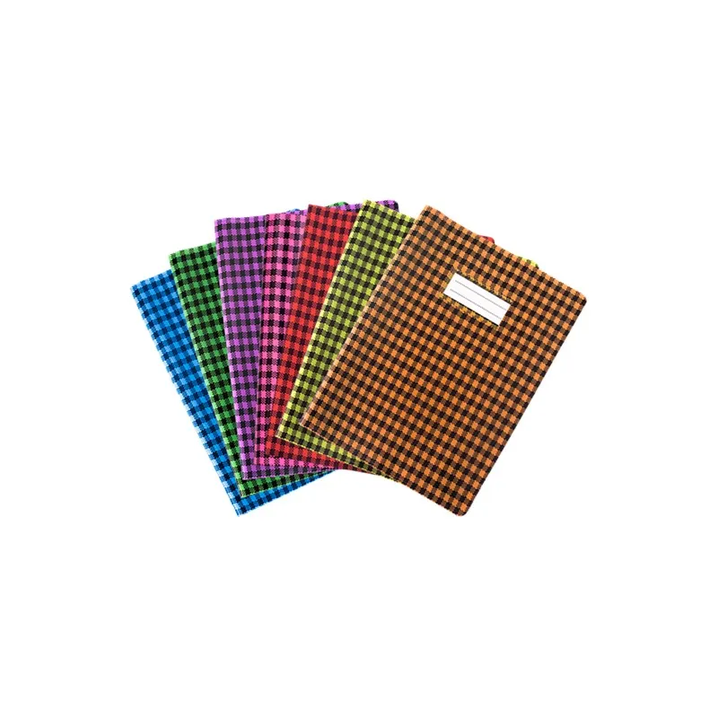 Protège Cahier 17*22cm  Carreau