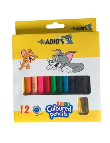 Crayons Couleur Jumbo Adio's
