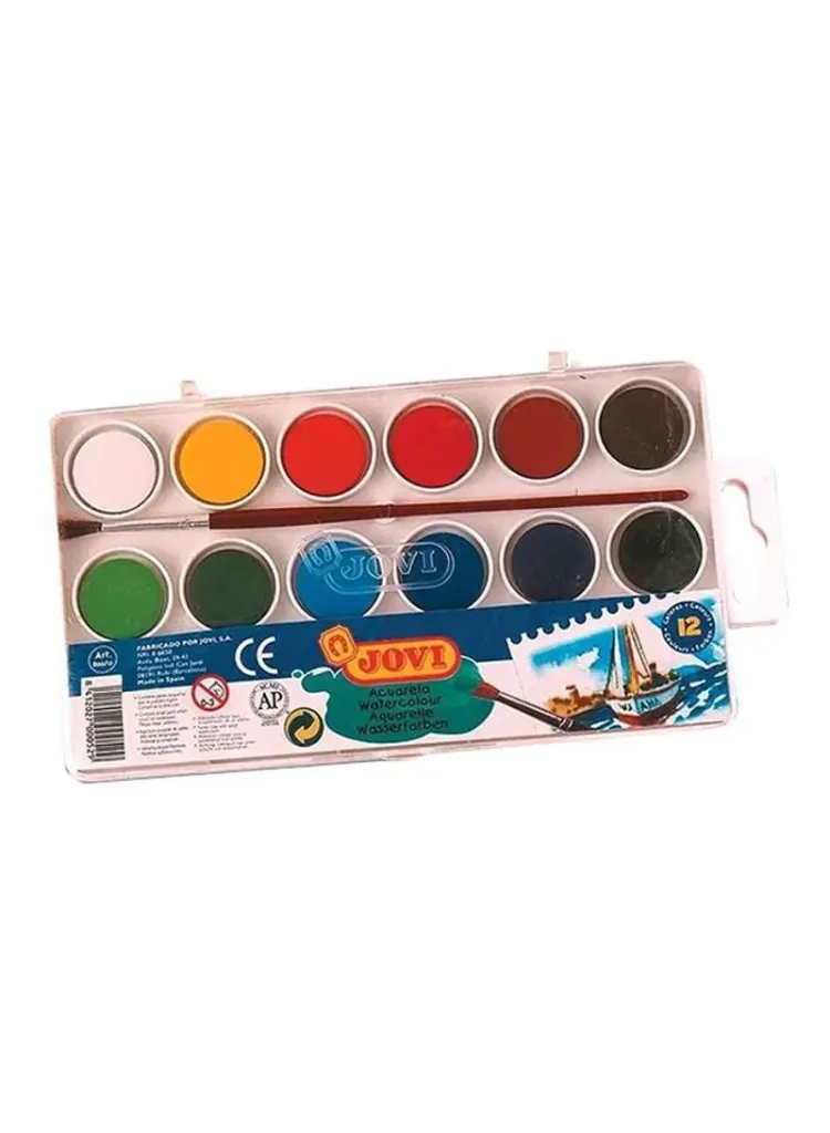 [800/12] Palette de gouache de 12 JOVI