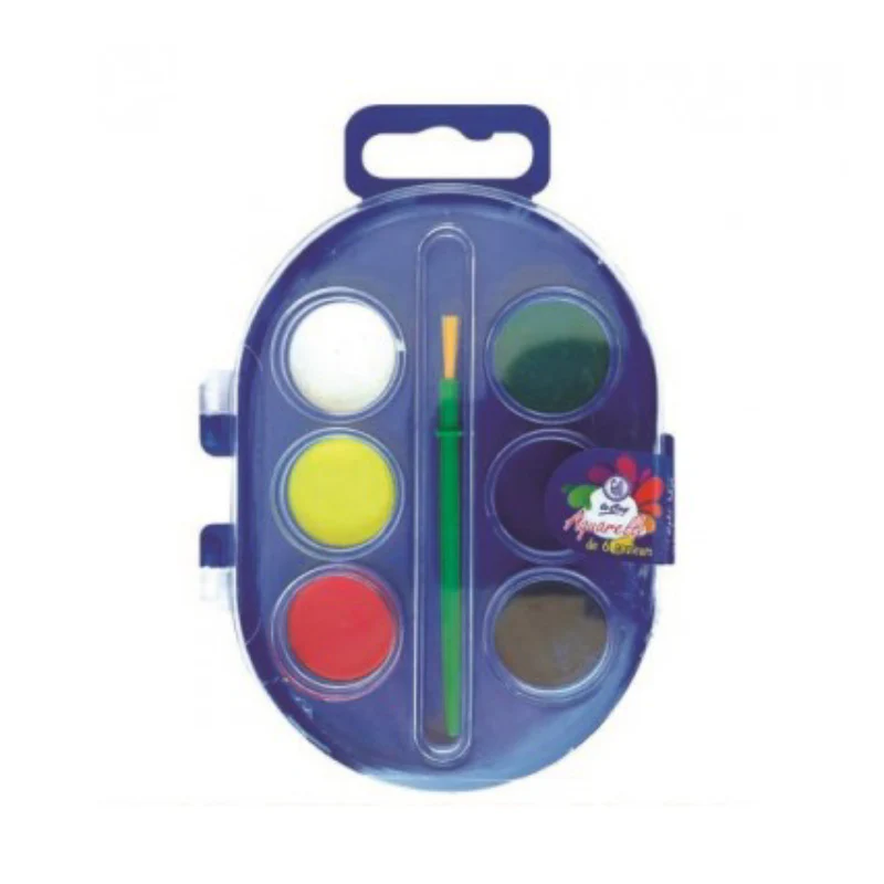 [072] Palette Gouache de 6 lecoq